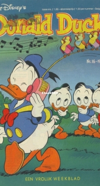 Donald Duck - Dutch Weekblad - Issue 16 - 1986 - Dutch