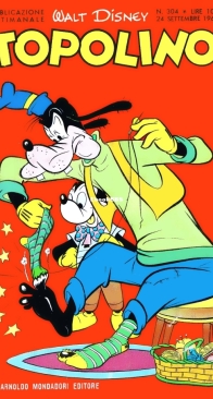 Topolino 0304 - Mondadori 1961 - Italian