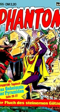 Phantom 195 - Der Fluch des steinernen Götzen - Bastei 1981 - German
