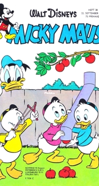 Micky Maus 1962 - 38 - Ehapa - German