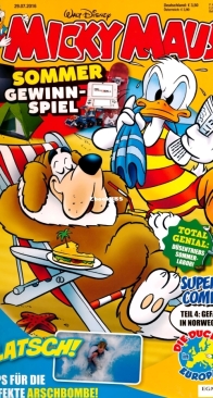 Micky Maus 2016-31 - Ehapa - German