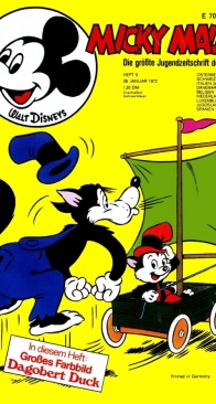 Micky Maus 1972 - 05 - Ehapa - German