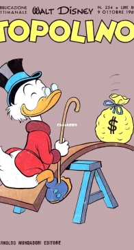 Topolino 0254 - Mondadori 1960 - Italian