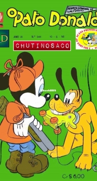 O Pato Donald 0344 - Abril 1958 - Brazilian Portuguese