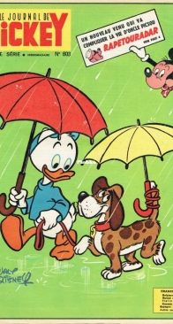 Le Journal de Mickey 0803 - Hachette 1967 - French