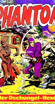 Phantom 196 - Der Dschungel-Hexer - Bastei 1981 - German