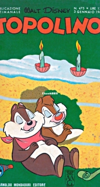Topolino 0475 - Mondadori 1965 - Italian