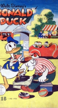 Donald Duck - Dutch Weekblad - Issue 18 - 1954 - Dutch