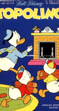 Topolino 1003 - Mondadori 1975 - Italian