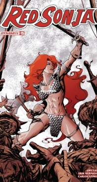Red Sonja v4 15 (of 25) - Dynamite 2018 - Amy Chu - English