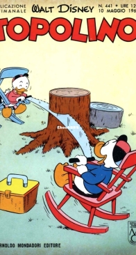 Topolino 0441 - Mondadori 1964 - Italian