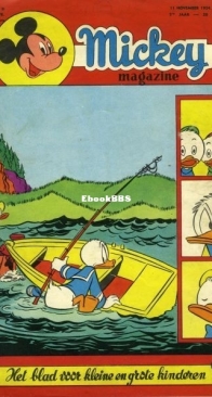 Mickey Magazine 214 - N.V. Uitgaven Pont-Levis 1954 - Dutch