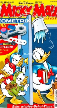 Micky Maus 2001-40 - Ehapa - German