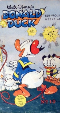 Donald Duck - Dutch Weekblad - Issue 19 - 1954 - Dutch