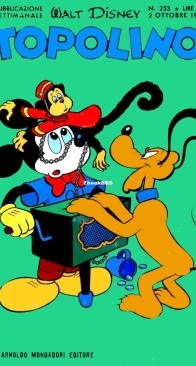 Topolino 0253 - Mondadori 1960 - Italian