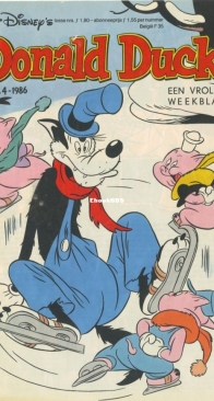 Donald Duck - Dutch Weekblad - Issue 04 - 1986 - Dutch