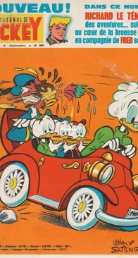 Le Journal de Mickey 1056 - Hachette 1972 - French