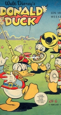 Donald Duck - Dutch Weekblad - Issue 06 - 1955 - Dutch