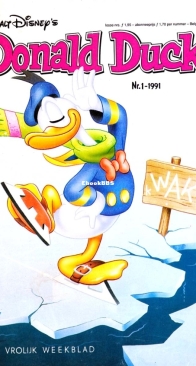 Donald Duck - Dutch Weekblad - Issue 01 - 1991 - Dutch