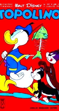 Topolino 0397 - Mondadori 1963 - Italian