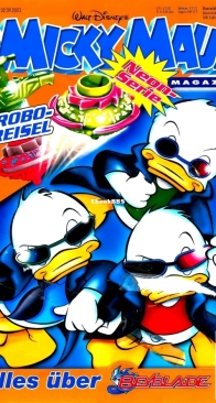 Micky Maus 2003-37 - Ehapa - German