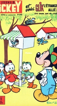Le Journal de Mickey 0846 - Hachette 1968 - French