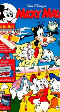 Micky Maus 1992-38 - Ehapa - German