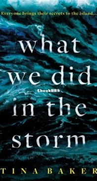What We Did in the Storm - Tina Baker - English