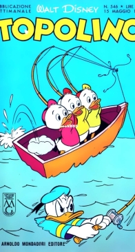 Topolino 0546 - Mondadori 1966 - Italian