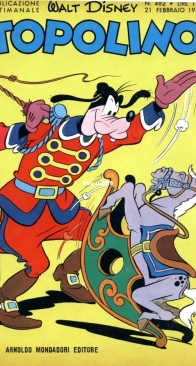 Topolino 0482 - Mondadori 1965 - Italian