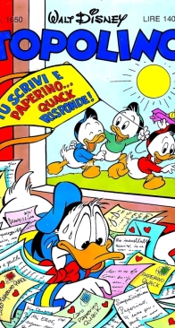Topolino 1650 - Mondadori 1987 - Italian