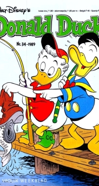 Donald Duck - Dutch Weekblad - Issue 34 - 1989 - Dutch