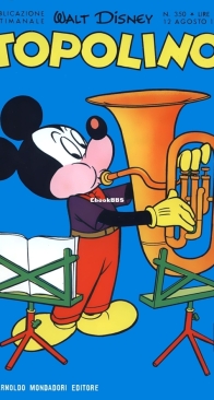 Topolino 0350 - Mondadori 1962 - Italian