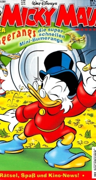 Micky Maus 2001-41 - Ehapa - German