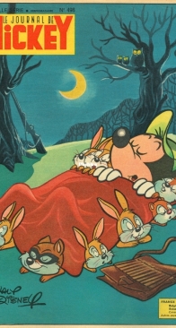 Le Journal de Mickey 0498 - Hachette 1961 - French